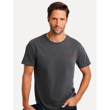 Imagem de Camiseta Reserva Masculina Regular Notificação Stoned Chumbo, M/M