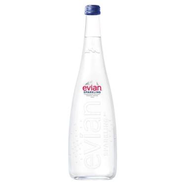 Imagem de Água Mineral Natural Francesa Evian Sparkling Com Gás750ml