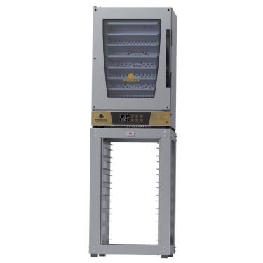 Imagem de Kit Forno Turbo Eletrico Fast Oven Prp-008 Plus Digital Dourado 220V + Bancada Mes-008 - Progas