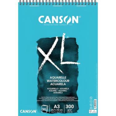 Imagem de Bloco de Papel Xl Aquarelle A3 Canson 300g 30 Folhas