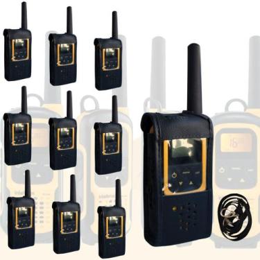 Imagem de 10 Capa Couro para Rádio comunicador RC4100 RC4102 - Lellis quase tudo