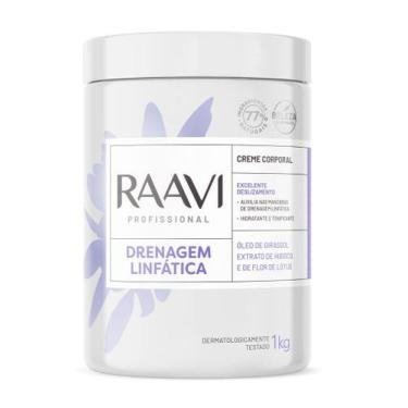 Imagem de Creme de Massagem Raavi Drenagem Linfatica 1kg