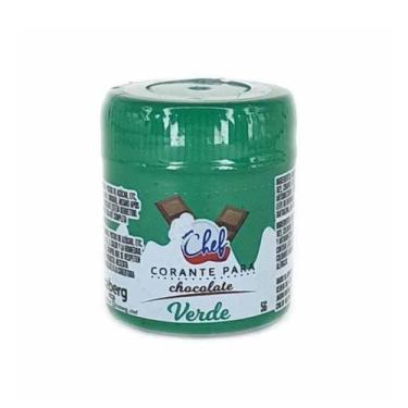 Imagem de Corante em pó p/ chocolate 5g iceberg, Verde