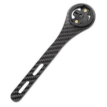 Imagem de Suporte de Computador de Bicicleta de Fibra de Carbono, Suporte de Computador de Fibra de Carbono para, Bryton Com Iluminação e Montagem de Câmera (Aplicável a Bairuiteng)