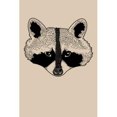 Imagem de Waschbär: Notizbuch (120 Seiten, 15x23cm, gepunktet) Dotted Bullet Grid Tagebuch Journal