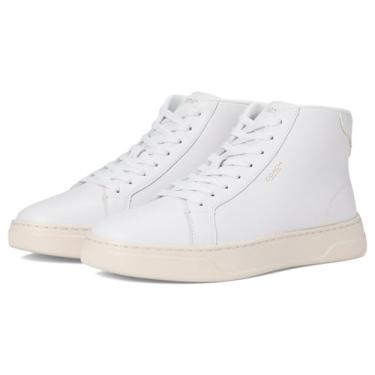 Imagem de Coach Tênis masculino Line cano alto, Branco óptico, 45