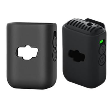 Imagem de XBERSTAR Capa de silicone para DJI Mic 2 capa protetora de silicone esportiva para DJI Mic 2 acessórios de microfone (preto)