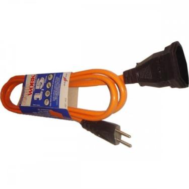 Imagem de Extensao Daneva Prolongador Macho Femea Hw 2 Polos 1,5M Laranja 20A Dn