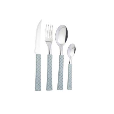 Imagem de Faqueiro 17 Peças Martinazzo Urbano Cinza