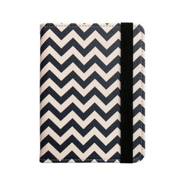 Imagem de Capa Case Kindle Paperwhite 7th 2016 (on/off) - Chevron Azul - KSK CAS