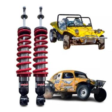 Imagem de Par Dianteiro Suspensão Rosca Coil Over Buggy (chassi Fusca) - Wanted