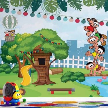 Imagem de Papel de Parede Infantil Turma da Mônica AL 01 - AloPapers, 2,50m de l