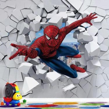 Imagem de Papel de Parede Infantil Homem Aranha AL 01 - AloPapers, 3,00m de larg