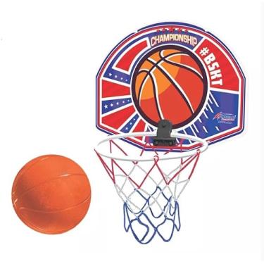 Imagem de Tabela De Basquete com Bola Infantil com Suporte para Porta
