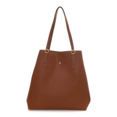 Imagem de Bolsa Sacola Feminina Grande Espaçosa Alça de Ombro Resistente Reforça