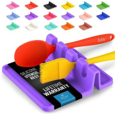 Imagem de Utensílio de Silicone Zulay Kitchen Mystic Violet - Sem BPA