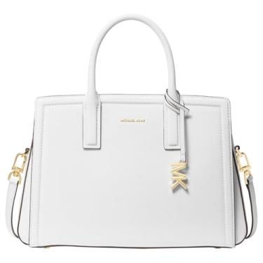 Imagem de Michael Kors Bolsa média Laila, branca óptica, Branco óptico