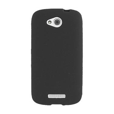 Imagem de Amzer AMZ95297 Capa de silicone macio para HTC One VX - 1 pacote - Embalagem de varejo - preta