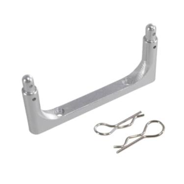 Imagem de Luwecf RC Metal Front Body Pillar RC Carro de substituição Fácil Instalação Atualização de carros RC Atualização de carros RC Acessórios para MJX Go, Prata