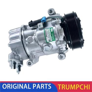 Imagem de Compressor de ar condicionado automotivo compatível com GAC Trumpchi GS4 GS8 GA3 GA6/GA5/GS5/GM6/GS8/GS3 Bomba de ar condicionado original(GS7 GS8)