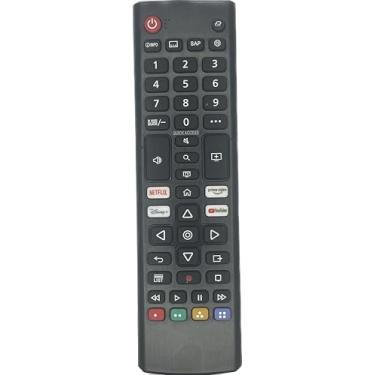 Imagem de BESIA Controle remoto compatível com LG LED OLED LCD Smart TV, Smart TV 4K 8K UHD HDTV, com Netflix Prime Video, YouTube, Disney Keys