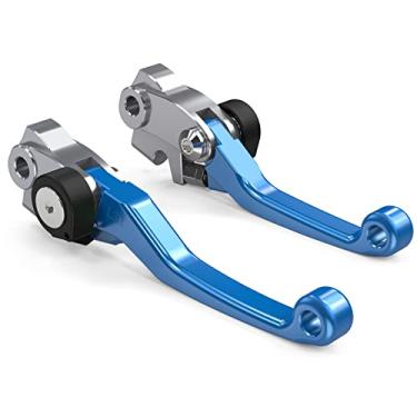 Imagem de NICECNC Alavanca de freio de embreagem de motocicleta compatível com Husqvarna TE FE 150-501 2022-24, compatível com GasGas EC 250 250F 300 350F 450F 500F 2021-24 ES 350 500 2024 EW500F 2024