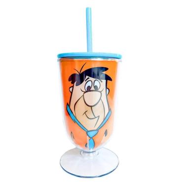 Imagem de Taça Com Canudo Fred Flintstone - 600ml