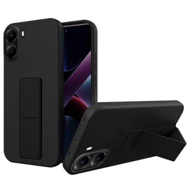 Imagem de Capa de telefone compatível com Xiaomi Poco X7 Pro 5G / Redmi Turbo 4 5G, capa protetora de silicone TPU Slim Fit à prova de choque para Xiaomi Poco X7 Pro 5G 2025 - Preto