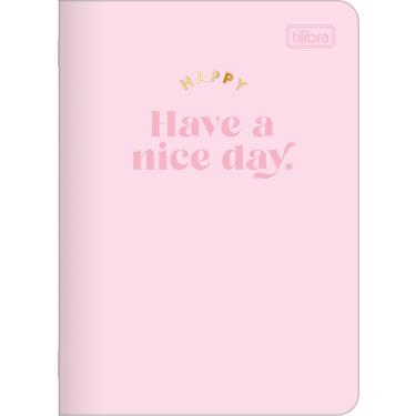 Imagem de Caderneta Gramp Happy 32 Folhas Tilibra Capa Flexível Pautada