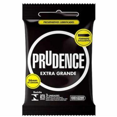 Imagem de Preservativo Camisinha Extra Grande com 3 Prudence