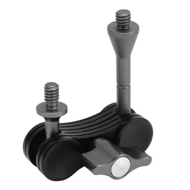 Imagem de Braço Mágico Articulado de Fricção, Braço Articulado de Câmera Ajustável com 2 Parafusos de Cabeça Esférica de 1/4 pol. em Ambas as Extremidades, Suporte de Câmera para Tripé