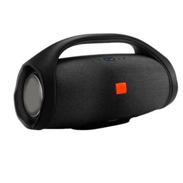 Imagem de Caixa De Som Grande 35cm Bluetooth Com Alça Portatil Black Potente 60w