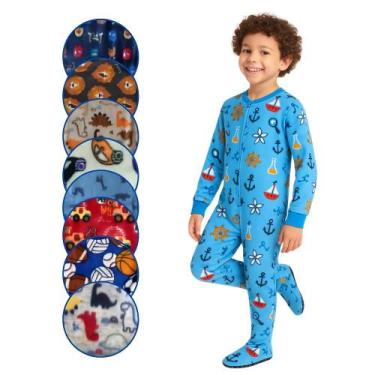 Imagem de Kit Pijama Infantil Menino Sola Anti Derrapante 1 ao 3 - TRELELÊ, 3