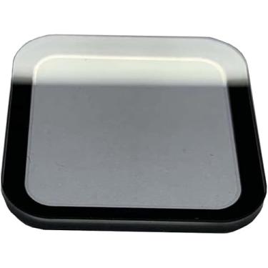 Imagem de Substituição de lente de vidro para GoPro Hero 7 branco e prateado, capa de vidro protetora UV acessórios de câmera de ação (8 preto)