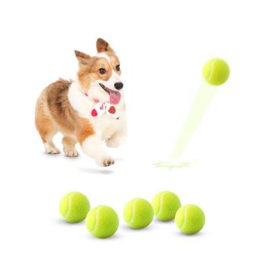 Imagem de Bolas de tênis para animais de estimação MEKAPLE Mini de 5 cm para cãe
