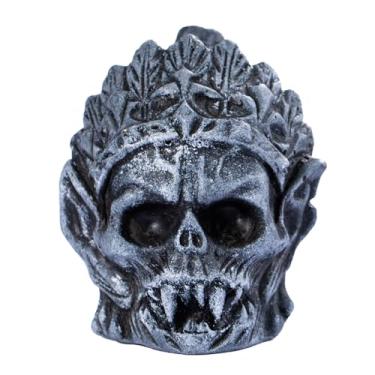 Imagem de Cobakuey Apito da morte asteca, gritos humanos autênticos 125+ decibéis, resina branca, apito