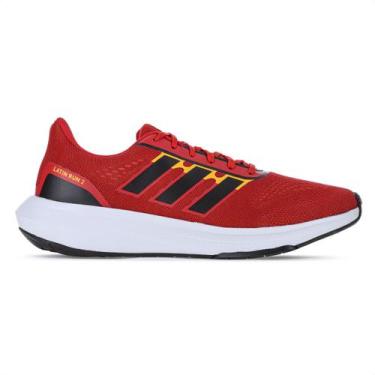 Imagem de Tênis Adidas Latin Run 2.0 M Vermelho Preto e Laranja - Masculino2, 41