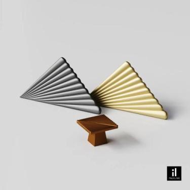 Imagem de Puxador Porta De Armário Auri 1700 Cores, Preços e Tamanhos Variados -