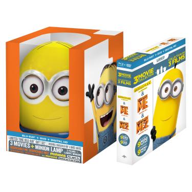 Imagem de Despicable Me (3-Movie Collection with Minion Lamp) (Blu-ray + DVD)