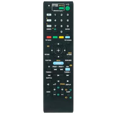 Imagem de Controle remoto de substituição RM-ADP077 compatível com Sony BDV-NF720 BDV-N990W BDV-NF620 BDV-N890W Blu-ray Disc DVD Home Theater System