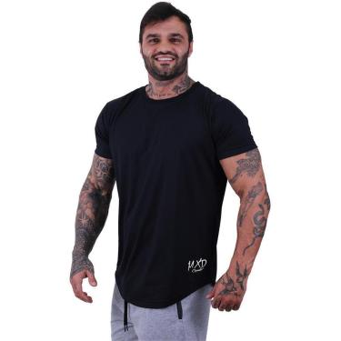 Imagem de Camiseta Longline Masculina MXD Conceito Estampa Lateral Logo Clássico Artistic-Masculino