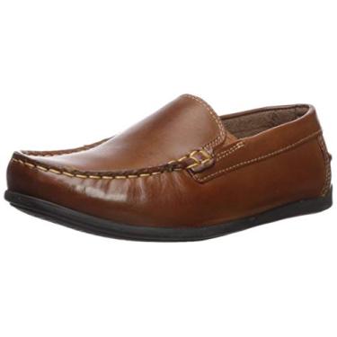Imagem de Florsheim Mocassim masculino Jasper Venetian Jr. (bebê/criança pequena) estilo de condução, Saddle Tan, 19