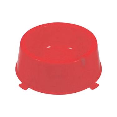 Imagem de Comedouro Plastico 370ml Nº 1 Vermelho