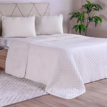 Imagem de Kit Cobre Leito Casal Miraggio Com Porta Travesseiro