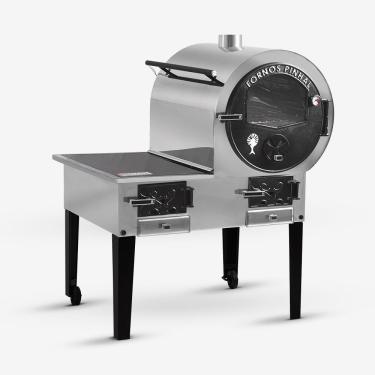 Imagem de Forno Acoplado Inox Chapa Vitroceramica Esquerda