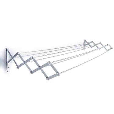 Imagem de Varal Sanfonado Mor Em Aço 6023 - 1,20 M Branco