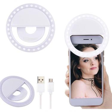 Imagem de Luz Selfie Ring Light Clipe Anel Led Flash Celular Universal Cores Sortidas P Cores