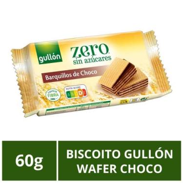 Imagem de Biscoito Gullón, Wafer Chocolate, 60G, Sem Açúcar