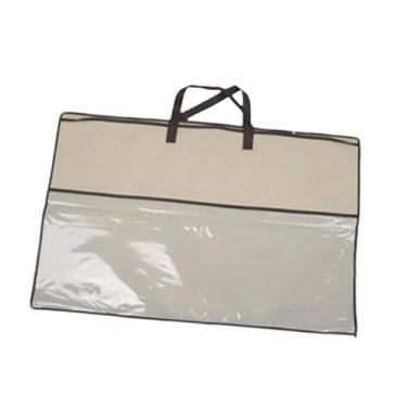 Imagem de Bothyi Organizador de roupas, organizador de armários, bolsa de armazenamento de cobertores, edredom, bolsa de armazenamento para brinquedos, colchas, 50x75cm