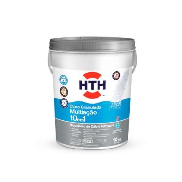 Imagem de HTH - Cloro Aditivado Mineral Brilliance 10 em 1 - Balde 10 Kg